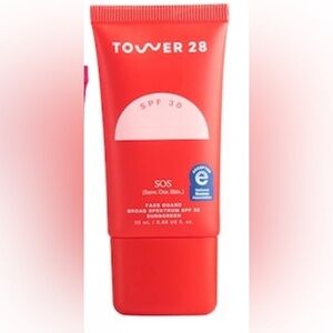 ❤️ 3/$25 Tower 28 Beauty SOS FaceGuard SPF 30 Mineral Sunscreen